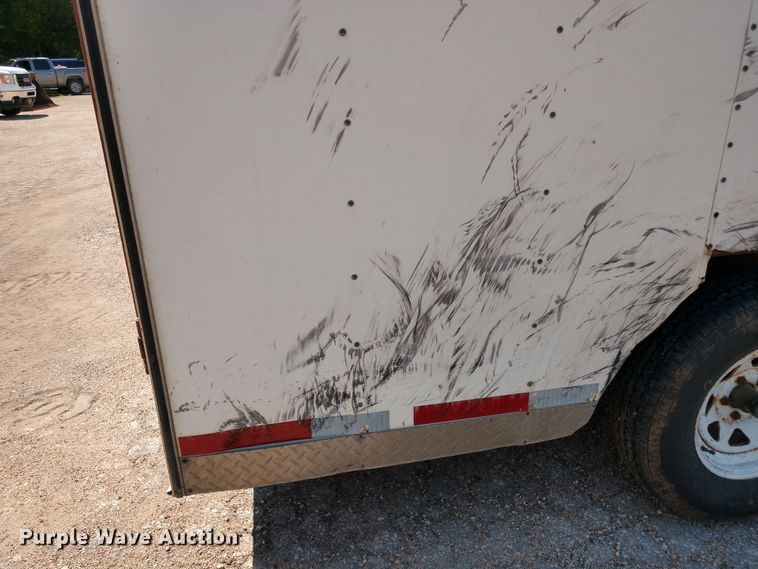 image for item FV9056 1998 Doolittle enclosed cargo trailer