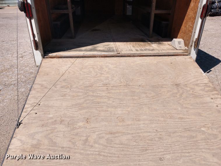 image for item FV9056 1998 Doolittle enclosed cargo trailer