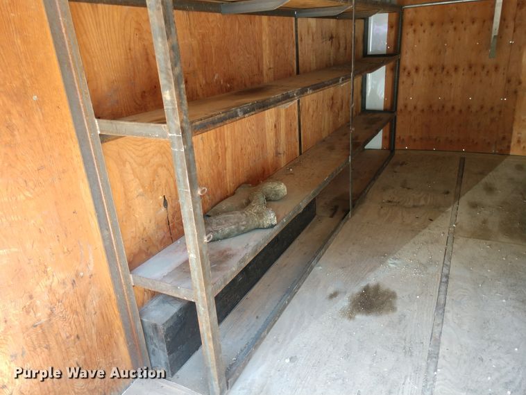 image for item FV9056 1998 Doolittle enclosed cargo trailer