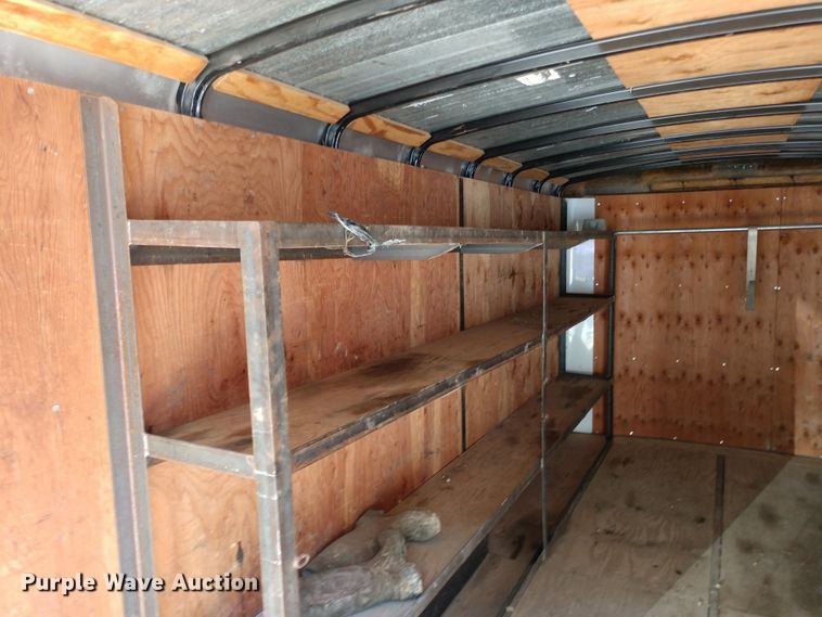 image for item FV9056 1998 Doolittle enclosed cargo trailer