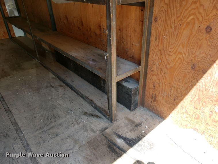 image for item FV9056 1998 Doolittle enclosed cargo trailer