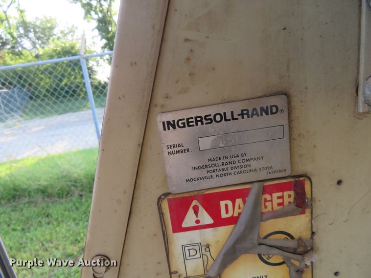 image for item FV9063 Ingersoll Rand 175 air compressor