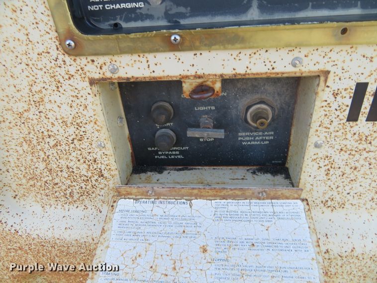 image for item FV9063 Ingersoll Rand 175 air compressor