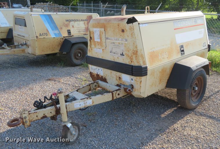 image for item FV9065 1997 Ingersoll Rand P185WJD air compressor