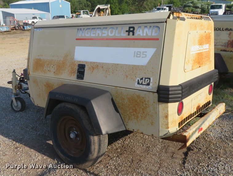 image for item FV9065 1997 Ingersoll Rand P185WJD air compressor