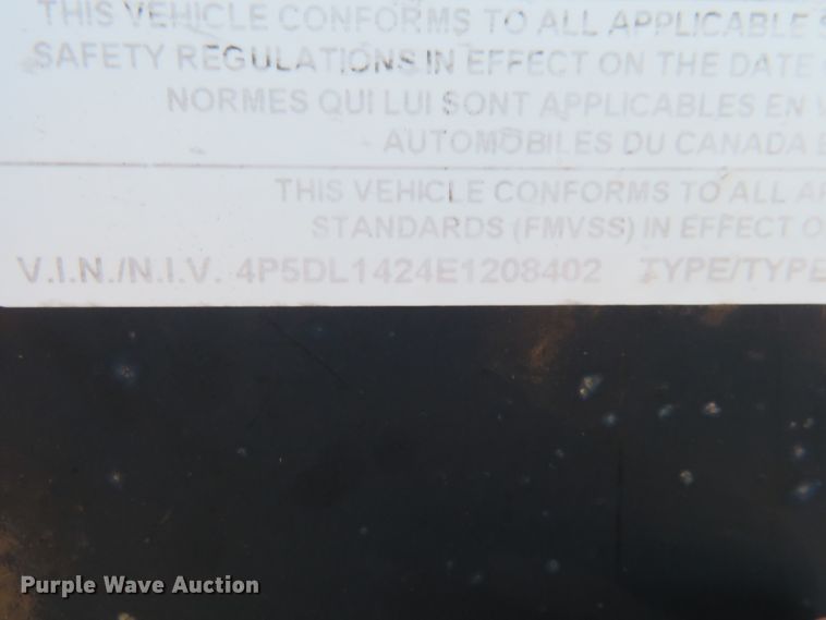 image for item FV9067 2014 PJ dump trailer