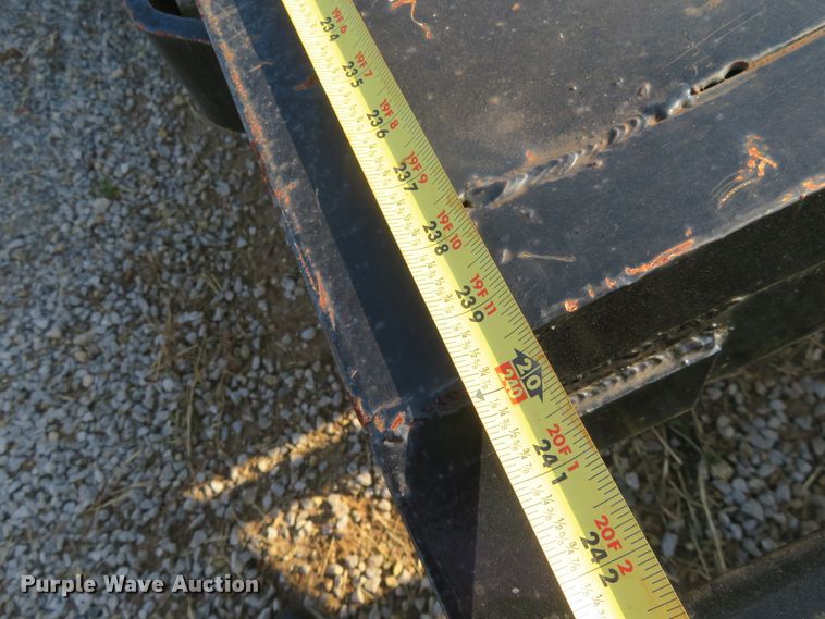 image for item FV9068 1989 shop built equipment trailer