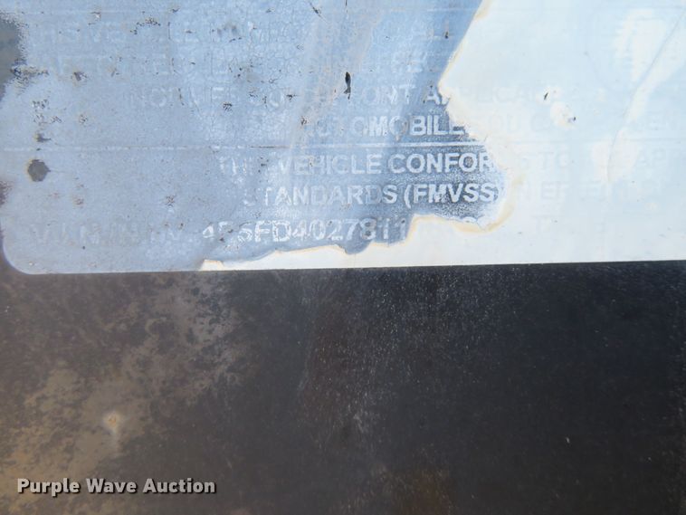 image for item FV9069 2008 PJ equipment trailer