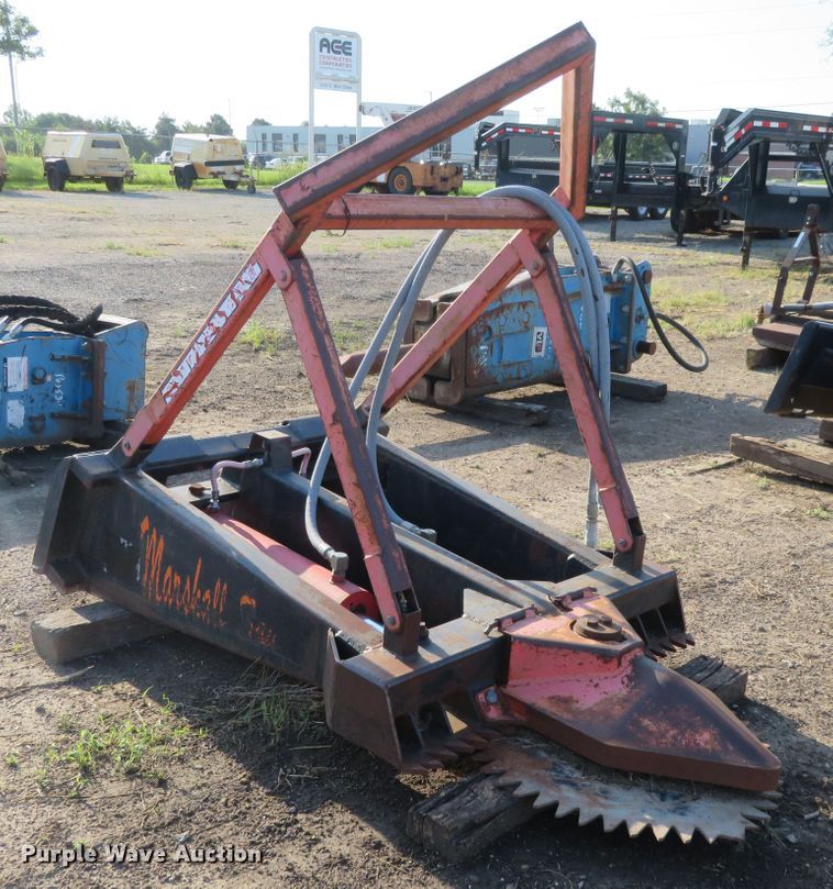 image for item FV9079 Marshall skid steer tree saw