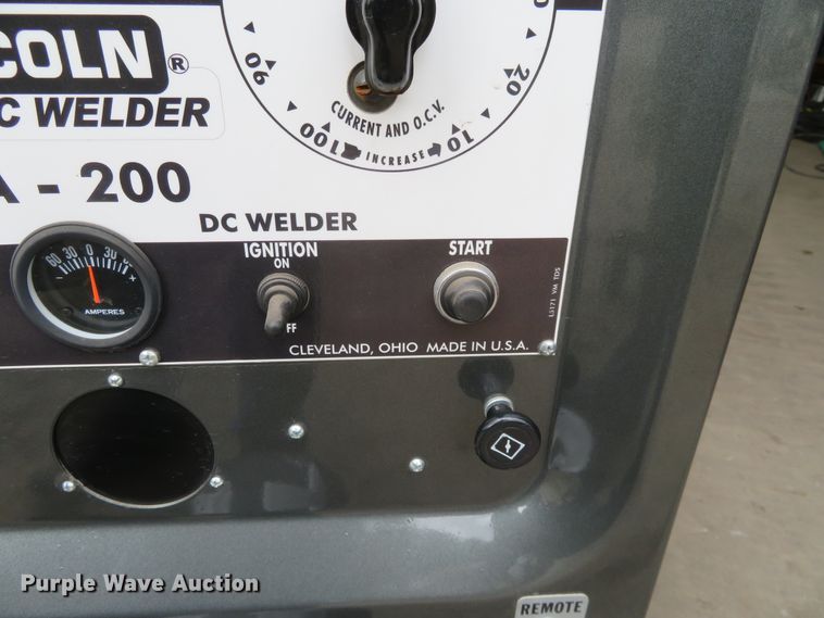 image for item FV9131 Lincoln Electric SA-200-F-163 Pipeliner welder