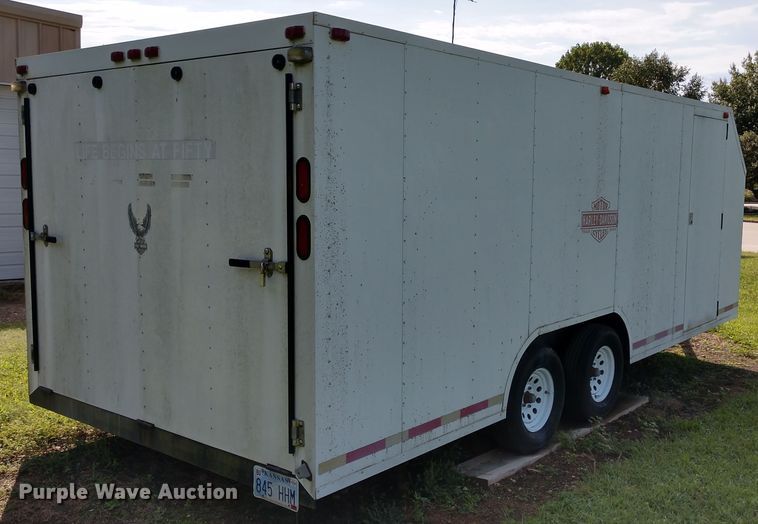 image for item FV9221 2004 shop built enclosed cargo trailer