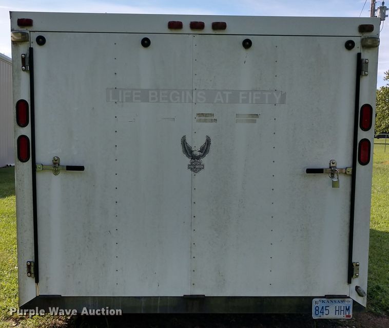 image for item FV9221 2004 shop built enclosed cargo trailer