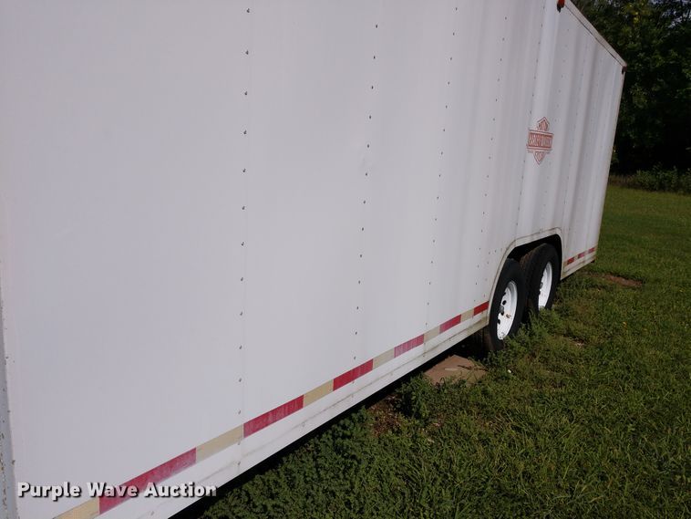 image for item FV9221 2004 shop built enclosed cargo trailer