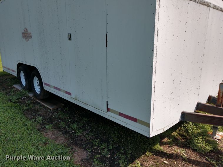 image for item FV9221 2004 shop built enclosed cargo trailer