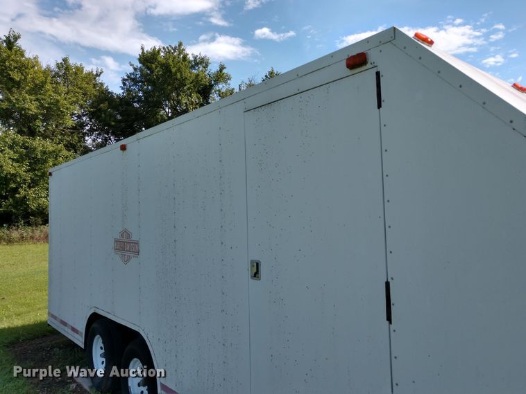image for item FV9221 2004 shop built enclosed cargo trailer