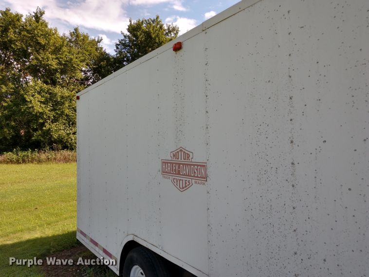 image for item FV9221 2004 shop built enclosed cargo trailer