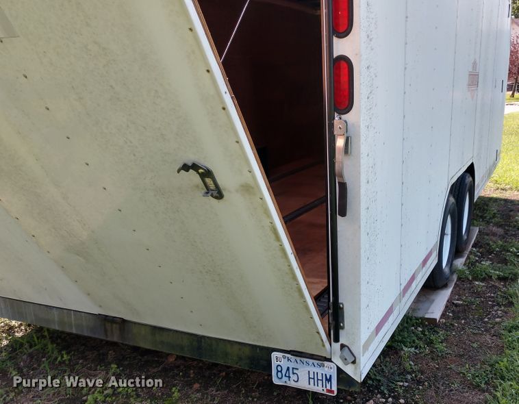 image for item FV9221 2004 shop built enclosed cargo trailer