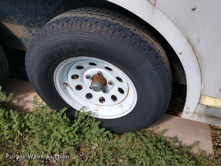 image for item FV9221 2004 shop built enclosed cargo trailer