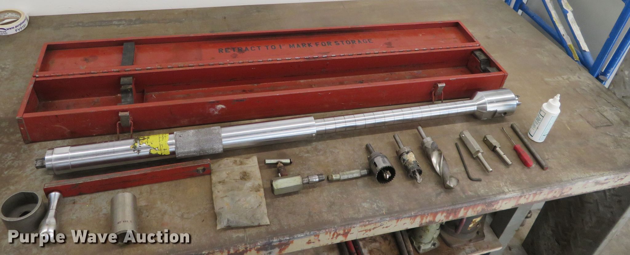 Pipe tapping tool in Towanda, KS Item FV9169 sold Purple Wave
