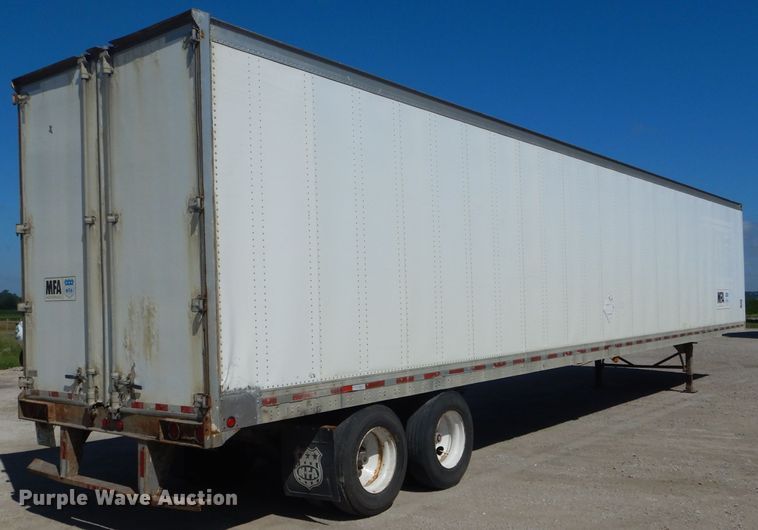 image for item DE8525 1996 Trailmobile 01JA-1RAY dry van trailer