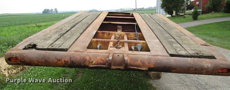 image for item DG1324 1980 Hyster lowboy equipment trailer