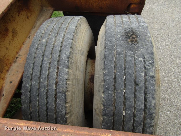 image for item DG1324 1980 Hyster lowboy equipment trailer