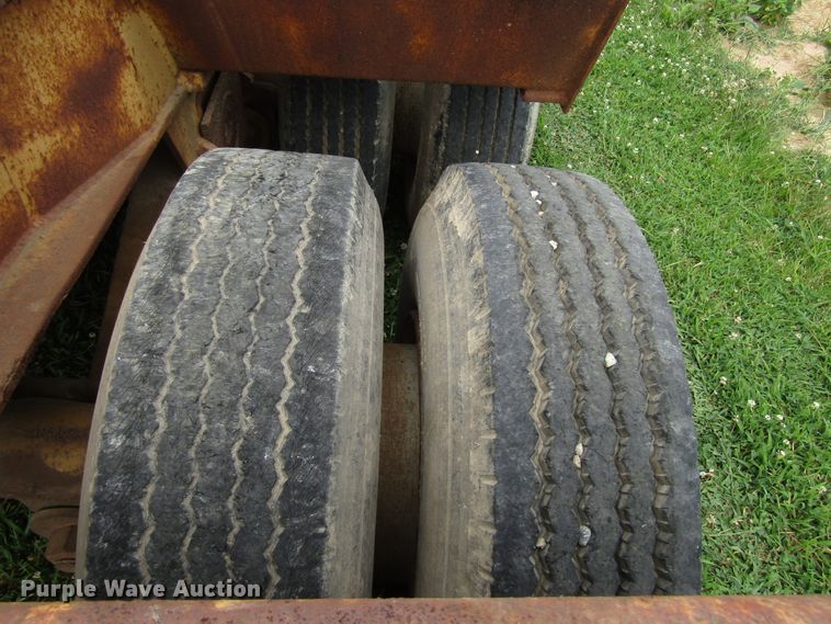 image for item DG1324 1980 Hyster lowboy equipment trailer