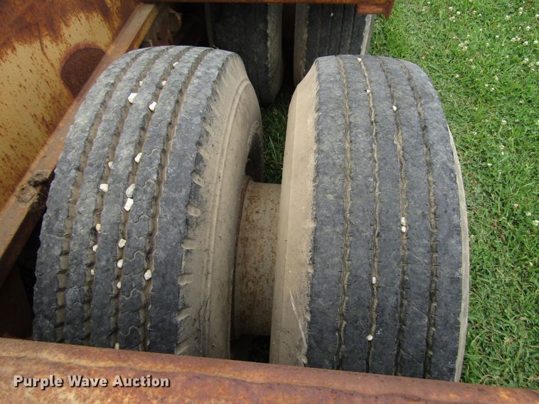 image for item DG1324 1980 Hyster lowboy equipment trailer