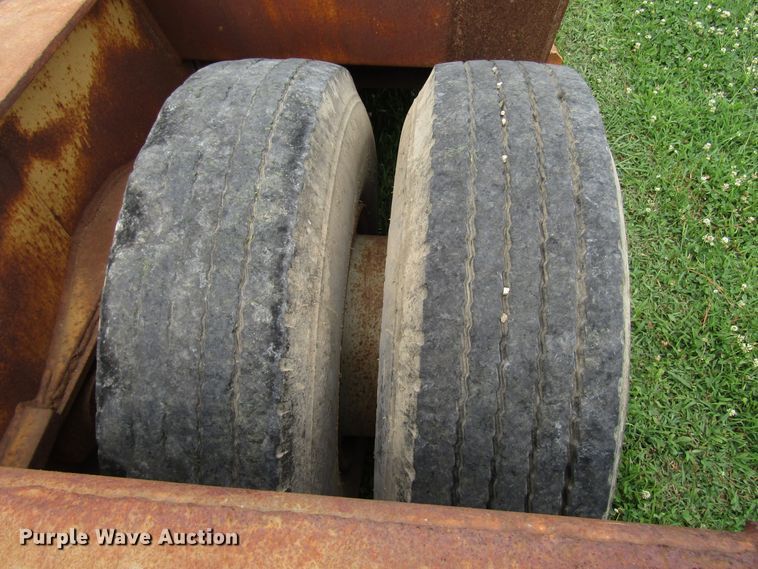 image for item DG1324 1980 Hyster lowboy equipment trailer