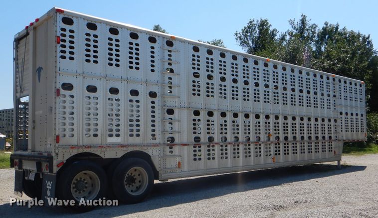 image for item DG4931 1995 Wilson PSDCL-302 livestock trailer