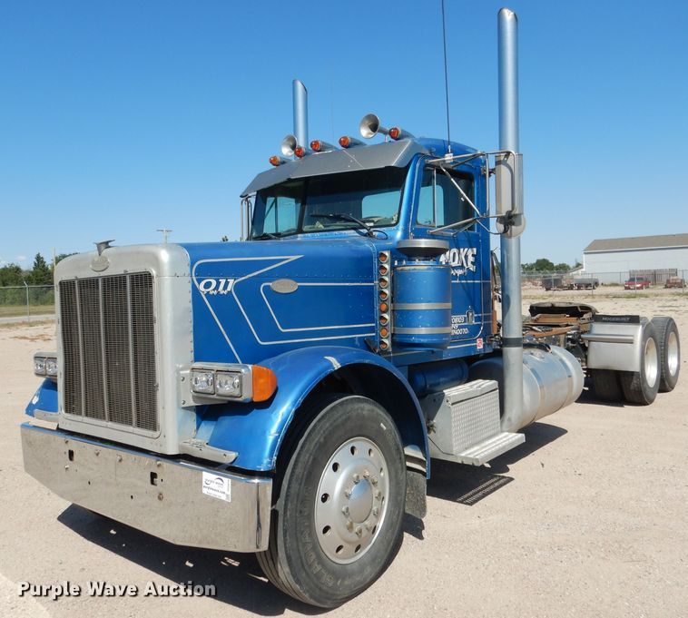image for item DG5819 1987 Peterbilt 379 semi truck