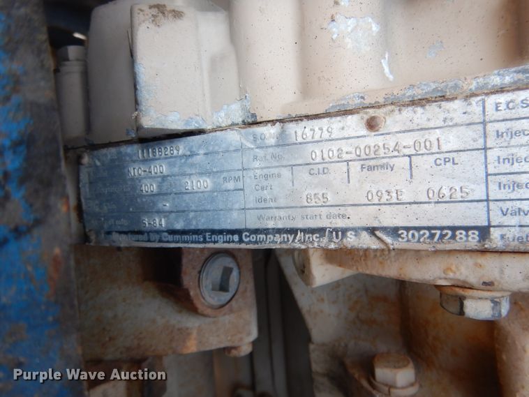 image for item DG5819 1987 Peterbilt 379 semi truck