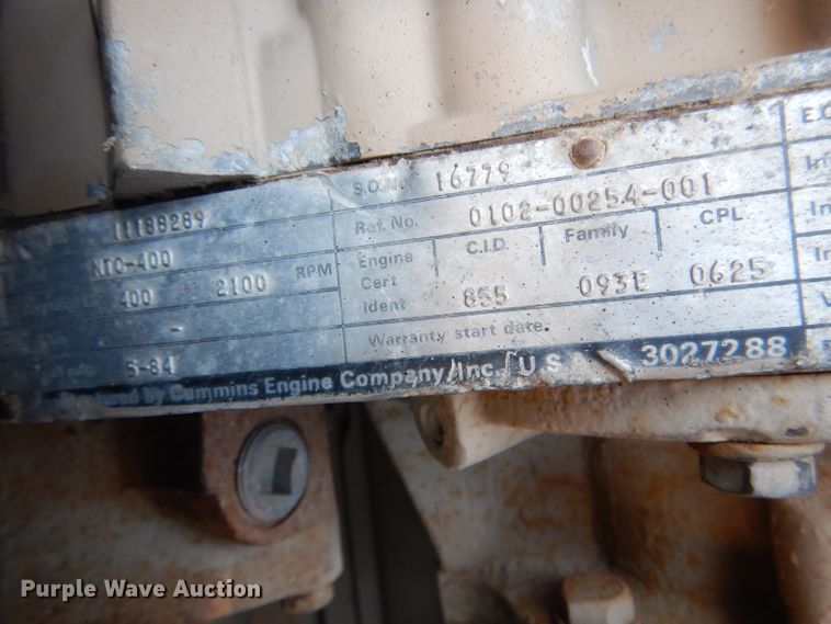 image for item DG5819 1987 Peterbilt 379 semi truck