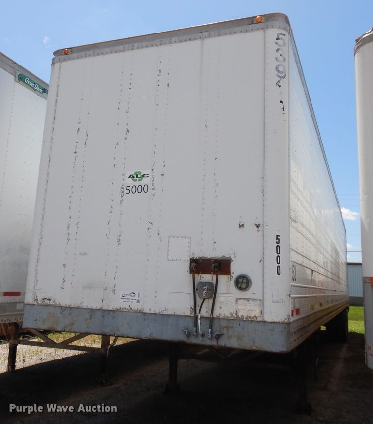 image for item DH0305 1996 Wabash dry van trailer