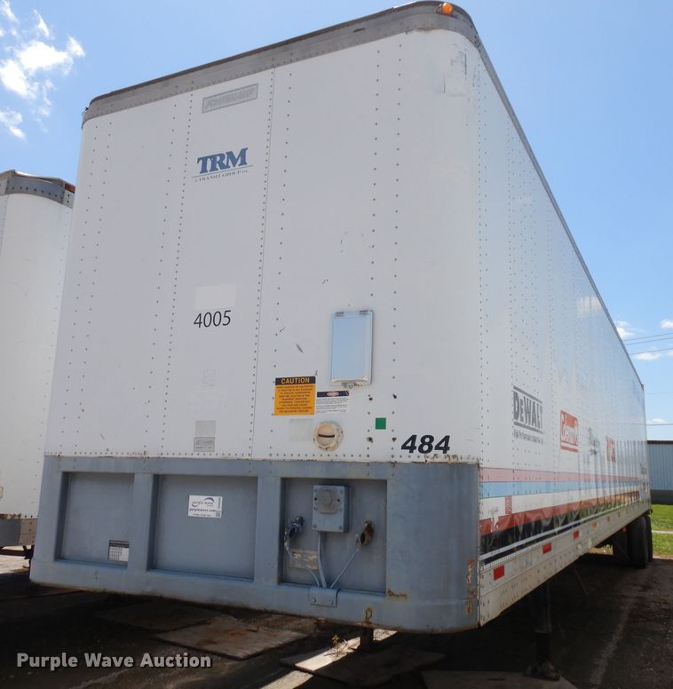 image for item DH0306 1996 Fruehauf FB9-NT2-48W dry van trailer