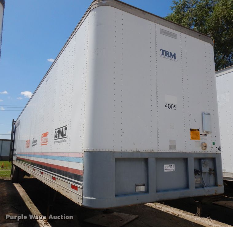 image for item DH0306 1996 Fruehauf FB9-NT2-48W dry van trailer