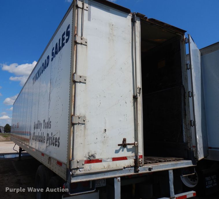 image for item DH0306 1996 Fruehauf FB9-NT2-48W dry van trailer