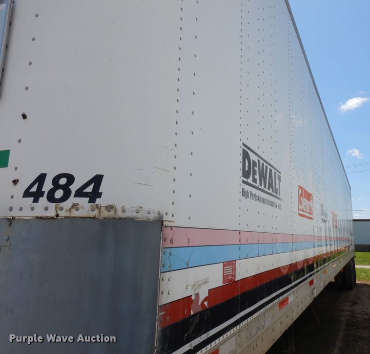 image for item DH0306 1996 Fruehauf FB9-NT2-48W dry van trailer