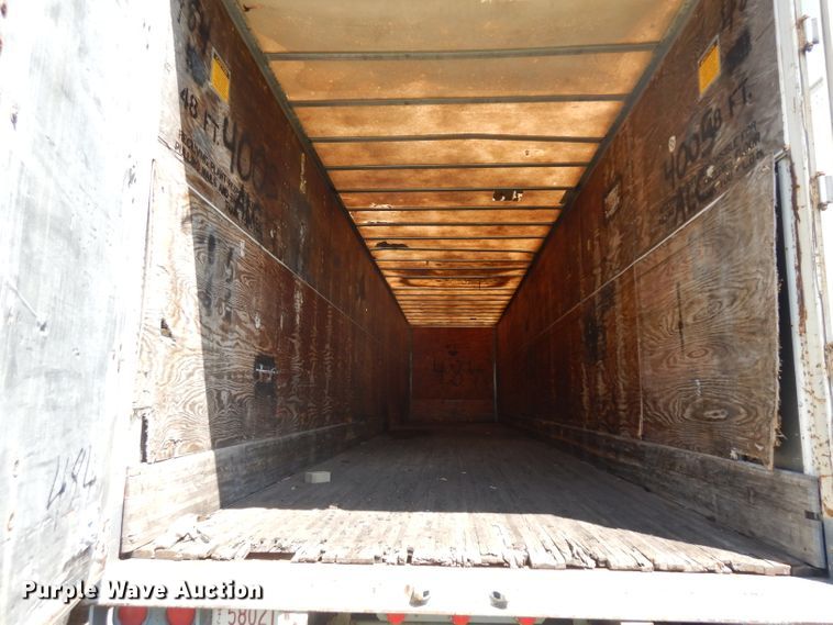 image for item DH0306 1996 Fruehauf FB9-NT2-48W dry van trailer