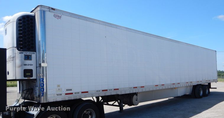 image for item DH6105 2011 Wabash refrigerated van trailer