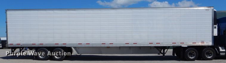 image for item DH6105 2011 Wabash refrigerated van trailer