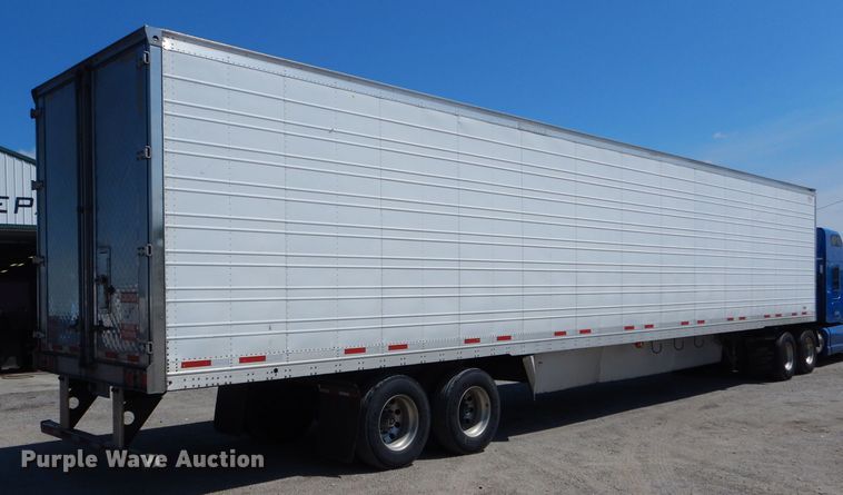 image for item DH6105 2011 Wabash refrigerated van trailer