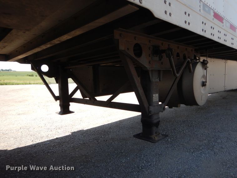 image for item DH6105 2011 Wabash refrigerated van trailer