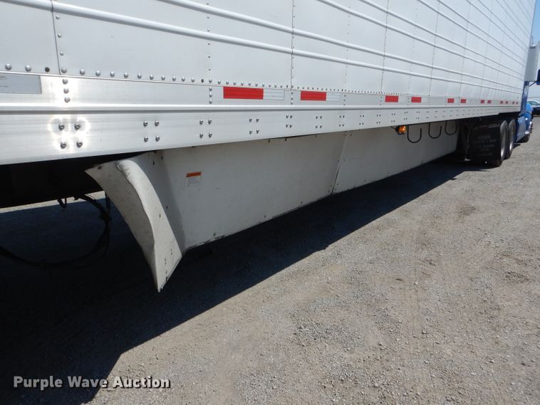 image for item DH6105 2011 Wabash refrigerated van trailer