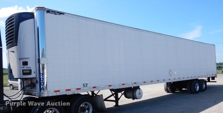 image for item DH6106 2010 Great Dane SUP-1114-11053 refrigerated van trailer