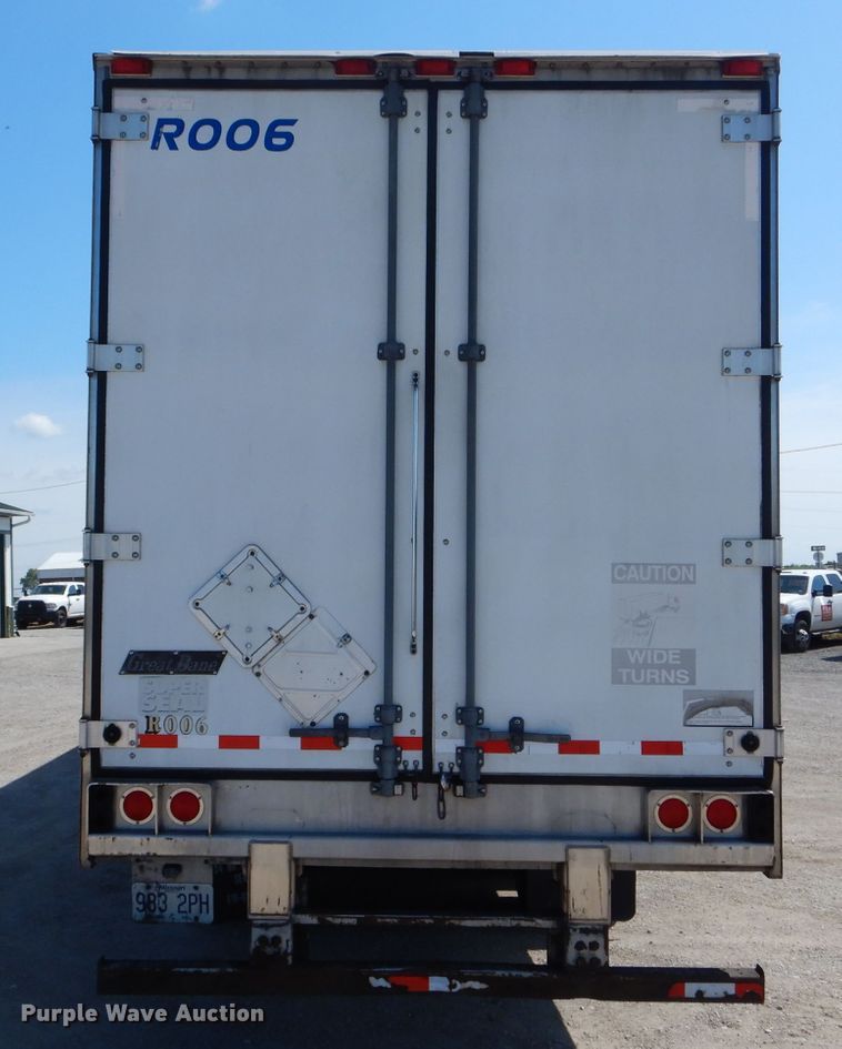image for item DH6106 2010 Great Dane SUP-1114-11053 refrigerated van trailer
