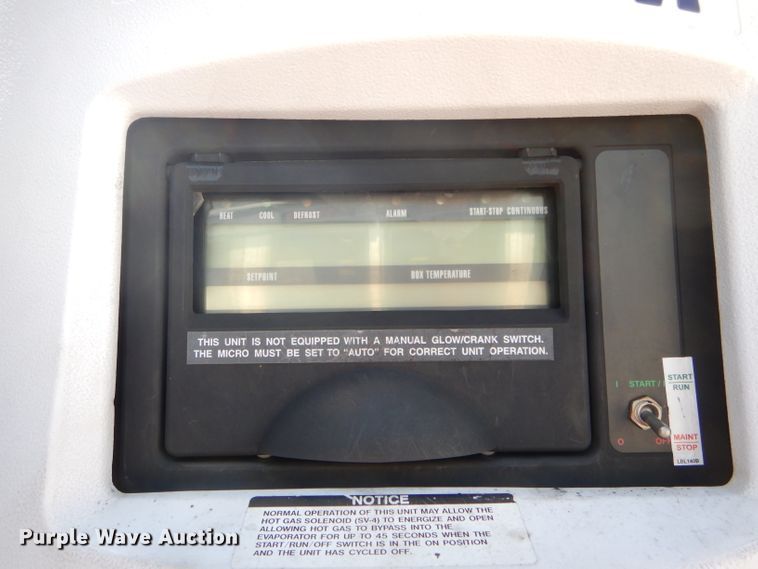 image for item DH6106 2010 Great Dane SUP-1114-11053 refrigerated van trailer