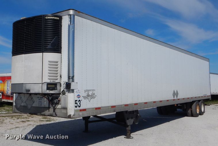 image for item DH6121 2005 Utility refrigerated van trailer