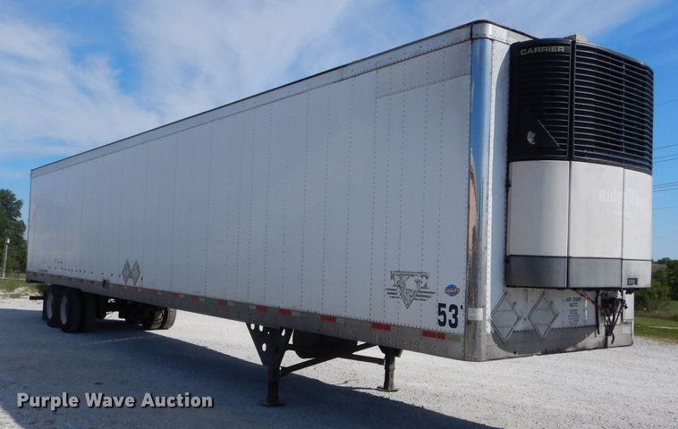 image for item DH6121 2005 Utility refrigerated van trailer