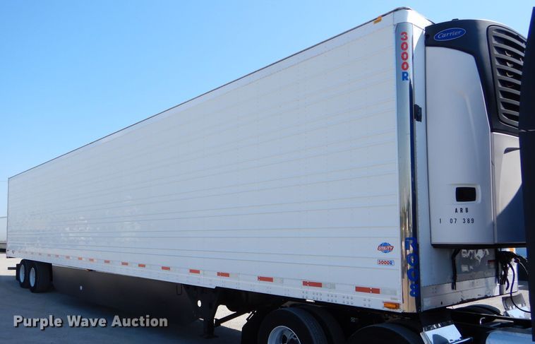 image for item DH6122 2016 Utility 3000R refrigerated van trailer